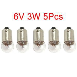5/10개 바이크 오토바이 속도계 조명 전구 6V 3W 혼다 호환 ATC90 CT90 C70 CA175 CB100 CB125 CT110 스피