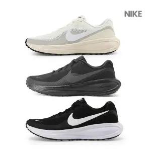 나이키 레볼루션 8 로드 런닝화 블랙/화이트블랙/아이보리