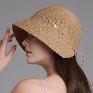 [롯데백화점]화이트샌즈 리본 보닛햇 보르도+양말증정(랜덤)