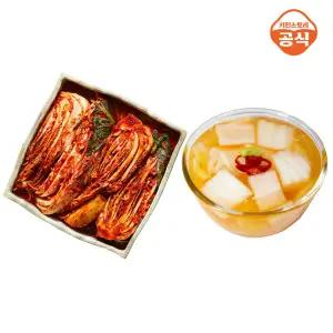 [롯데백화점]키친스토리 [본사직송]빅마마 이혜정의 시그니처 포기김치 8kg+홍나박김치 2kg (총 10kg)