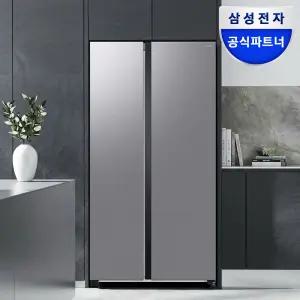 삼성 비스포크 RS84DG5002M9 양문형 냉장고 852리터 젠틀실버