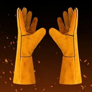 [유일] 바베큐 캠핑장갑 불멍 화로대 캠핑장갑화로장갑 장갑 화로장갑 펜션 차박 가죽