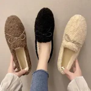 여자뽀글이신발 여성 겨울 뽀글이 털로퍼 털블로퍼 뮬 양털로퍼 단화