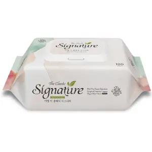 미엘 더 클래식 시그니처 물티슈 캡형 100매, 40입(고급 물티슈)