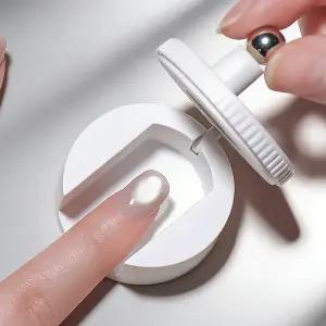 360도 회전식 캣츠아이 자석 네일 마그넷 홀더 마그네틱 젤네일 아트 도구