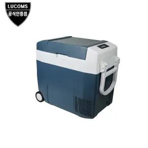 [롯데백화점]루컴즈 루컴즈 캠핑용 차량용 이동식 냉장고 50L R050W01-U 220V어댑터+차량시거잭+분리