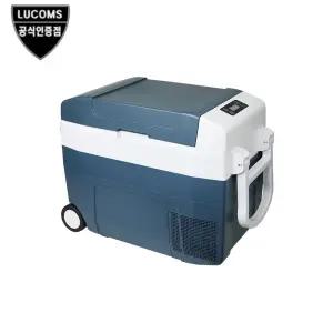 [롯데백화점]루컴즈 루컴즈 캠핑용 차량용 이동식 냉장고 40L R040W01-U 220V어댑터+차량시거잭+분리