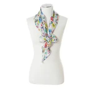 [롯데백화점]레노마 플라워 실크 스카프 SRL245
