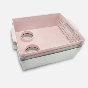 다용도 특허 국산 자체제작 멀티 컵홀더 트레이 쟁반 탕비실용품 야구장관람 유인물정리 고정 쟁반 컵홀더