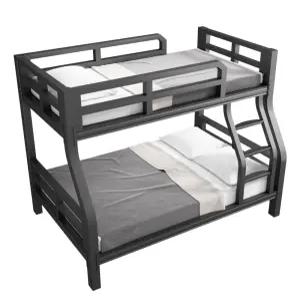 철제침대 도미토리 기숙사 베드 블랙 공간 베드 수납침대 원목 퀸