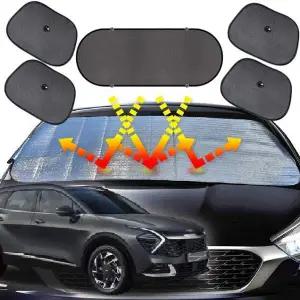 스포티지NQ5 R3L9D6Y2 햇빛가리개 6종세트 차박용품