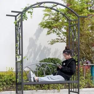 장미 아치 울타리 지지대 포도나무 파이프 철재 식물