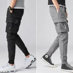 남성 INSUM20 카고바지 시보리조거팬츠 캐주얼긴바지