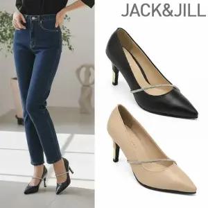 [잭앤질]잭앤질 블링 스틸레토 골드 힐(JA6205)