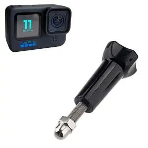 [셀러에이드]액션캠 셀카봉 삼각대 고정 스크류 나사 볼트 고프로11 블랙 호환