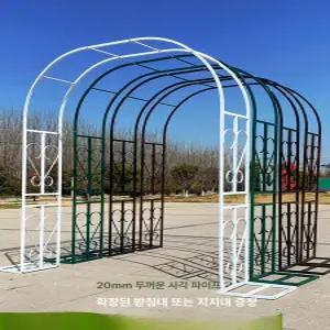 장미 넝쿨 지지대 울타리 대형 철제스탠드 가든