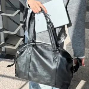 여성 레더 크로스 빅백 가죽 쇼퍼백 큰 가방