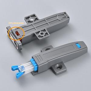 ABS 캐비닛 캐치 댐퍼 버퍼 숨김형 문 잠금 버클 푸시 타입 하드웨어 옷장 스토퍼