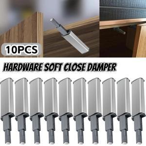 닫힘 캐비닛 문짝 댐퍼 서랍을 밀고 열림 부드럽고 조용한 문용 스토퍼 캐치 10개