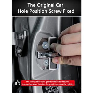 Sp-Car TRD 문 잠금 버클 업그레이드된 스태빌라이저 커버 래치 스토퍼(렉서스-토요타 시리즈용) 비정상적