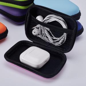 이어폰 용 STONEGO 보관 가방 케이스 EVA 헤드폰 컨테이너 케이블 버드 Stonego 파우치 백