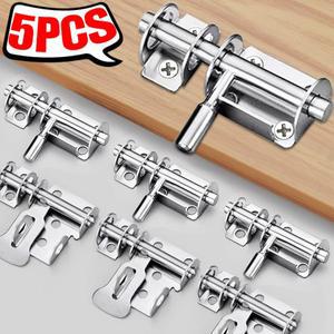 스테인레스 스틸 슬라이드 볼트 잠금 게이트 울타리 차고 창고 화장실 서랍 문 래치 홈 하드웨어 안전