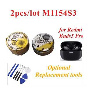 Redmi Buds 5 Pro 교체용 배터리용 2개 커패시터 M1154S3  새 제품