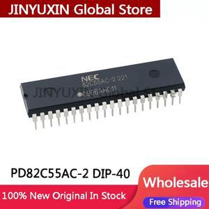 5-20Pcs UPD82C55AC 82C55AC-2 8255 DIP-40 IC 칩