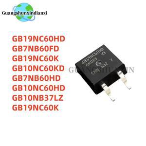 10PCS 100% 새 제품 GB19NC60HD GB7NB60FD GB10NB37LZ TO-263 MOSFET