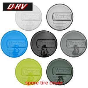 ABS 가죽 공간 절약형 스페어 휠 보호 커버 자동차 액세서리 (스즈키 짐니 JB64 시에라 JB74W 2019 2020 용