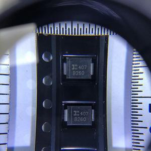 원본(10pcs-100pcs) B260-13-F(마킹 B260) SMB 2A 60V 숏키 다이오드(DO-214AA)
