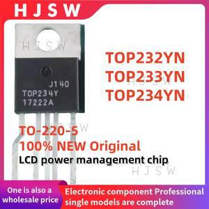 5PCS 100% 새 원본 TOP232YN TO220-5 LCD 전원 관리 칩