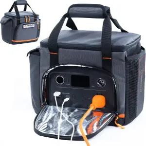 재커리 익스플로러 300/240/160과 호환되는 프레콜쉬 여행용 휴대용 케이스 방수 바닥 및 전면 포켓이 있는