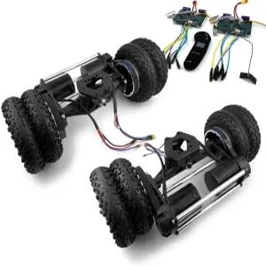 8륜 산악 스케이트보드용 리모컨이 장착된 4WD 올터레인 드라이브 트럭