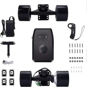 ROUASD RC 전기 스케이트보드 DIY 개조 풀 세트 25KM/H 최고 속도 350W 모터 4.4AH 싱글 드라이브 롱보드