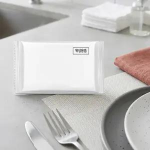 업소용 물티슈 2000매 개별포장 엠보원단 대용량 다용도 위생관리 무지필름