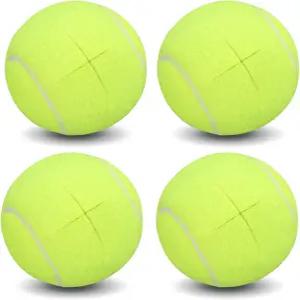 ANCNE 워커 테니스 공 프리컷 4PCS 다리용 범용 글라이드 가구 및 바닥 보호용 헤비 듀티 롱래스팅 펠트