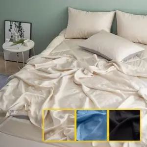 침구 J리빙 샤인 풍기인견 홑이불베개커버세트 Q 블루