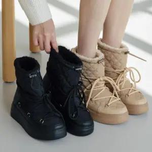 [옷자락]여자 데일리 편안한 겨울 캐주얼 부츠
