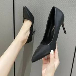 [옷자락]여성 데일리 사무실 하객 스틸레토 펌프 슈즈