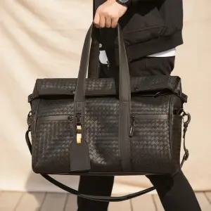 [옷자락]남녀공용 대형 멀티포켓 보스턴백 캐리어밴드