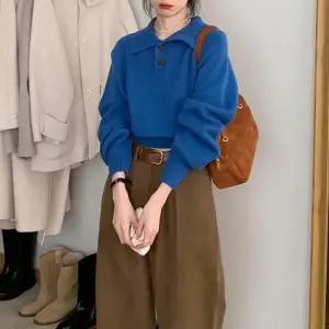 [옷자락]여자 간절기 봄가을 루즈핏 니트 스웨터