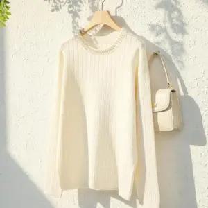 [옷자락]여성 데이트룩 사무실룩 꽈배기 니트 스웨터