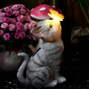 고양이 태양광 정원등 카페 조형물 달마시안 강아지