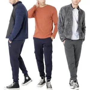 [굿스맨]캠브릿지 남성 슬림핏 기모 트레이닝팬츠 2종 (지퍼 카고) 2026