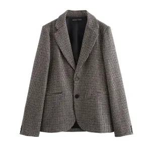 여친 캐주얼 가을 코트 싱글 포켓 정장 자켓 긴팔 ST3