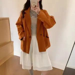 여친 코튼 포켓 자켓 봄가을 슬림핏 상의 넥 코트 정장 ST3