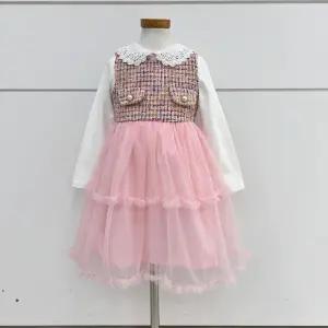 [탈렌트키즈](모다시흥)쁘띠앙팡 PCV15GOP88 PC프링코코엔젤원피스_SH