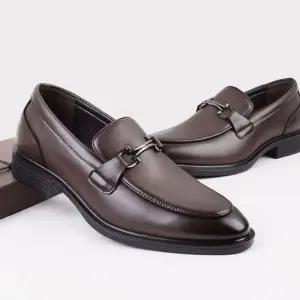베이직 스타일 남성구두 버클장식 포인트 정장 구두 WIM7+9Qzg