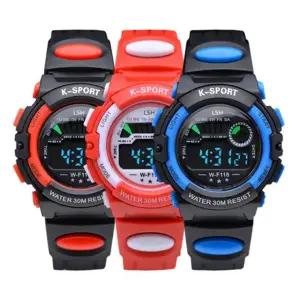 아동용 방수 전자시계 어린이 시계 TC2 아동 LA-F118 안전 bHM6+1emP